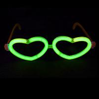 Luminous Heart-Shaped Eyeglasses Frame Holiday Party Gift