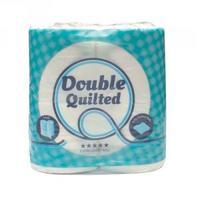 Luxury White 2-Ply Quilted Toilet Roll 10 Packs of 4 DQ4Pk