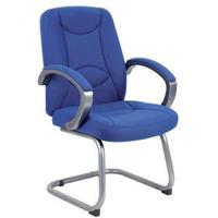 lucca visitors chair blue