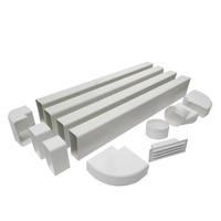 luxair la150 4m 4 0 meter cooker hood ducting kit