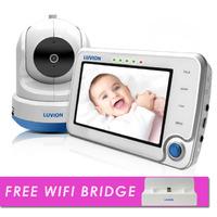 luvion supreme connect free wifi bridge video baby monitor