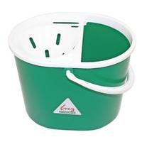 lucy 15 litre green mop bucket l1405293