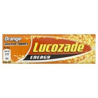 lucozade energy orange glucose tablets 49g