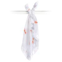 LuluJo Baby Muslin Security Blanket - Giraffes