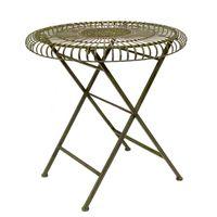 Lucton Round Table - Dark Green