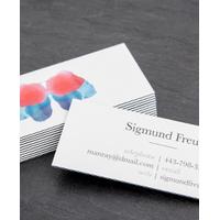 Luxe Mini Business Cards, 100 qty