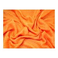 Lurex Textured Sparkle 'Fur' Dress Fabric Orange