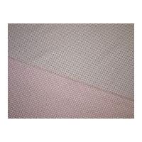 lurex woven two way dress fabric pink white silver