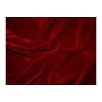 Luxurious Triple Velvet Dress Fabric Wine