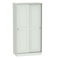 lugano grey sliding wardrobe