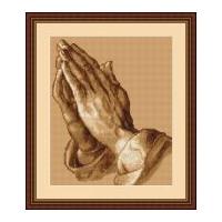 Luca-S Counted Cross Stitch Kit Praying Hands