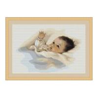 luca s counted cross stitch kit infant
