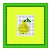 luca s counted cross stitch kit pear