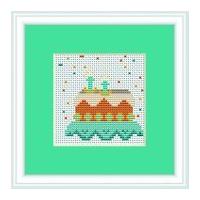 Luca-S Counted Cross Stitch Kit Birthday Cake