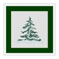 Luca-S Counted Cross Stitch Kit Christmas Tree 10cm