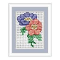 Luca-S Counted Cross Stitch Kit Anemone