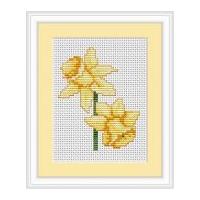 Luca-S Counted Cross Stitch Kit Daffodils