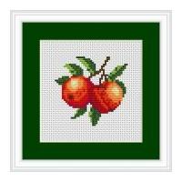 Luca-S Counted Cross Stitch Kit Peach