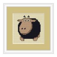 luca s counted cross stitch kit black sheep