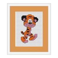 Luca-S Counted Cross Stitch Kit Tiger