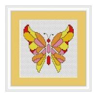 Luca-S Counted Cross Stitch Kit Butterfly II