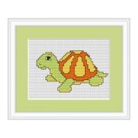 Luca-S Counted Cross Stitch Kit Turtle