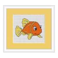 Luca-S Counted Cross Stitch Kit Gold Fish