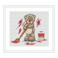 Luca-S Counted Cross Stitch Kit Paint Pot Bruno