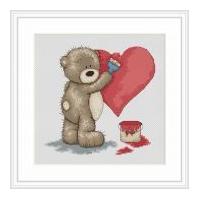 Luca-S Counted Cross Stitch Kit Valentine for Bianca