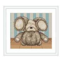 Luca-S Counted Cross Stitch Kit Sleeping Bruno