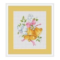 luca s counted cross stitch kit golden bells