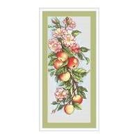 Luca-S Counted Cross Stitch Kit Apples