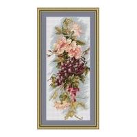 Luca-S Counted Cross Stitch Kit Grapes