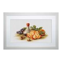 luca s counted cross stitch kit still life with oranges