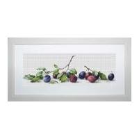 Luca-S Counted Cross Stitch Kit Plums Still Life