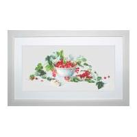 luca s counted cross stitch kit red currants