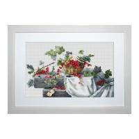 Luca-S Counted Cross Stitch Kit Red Currants II