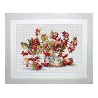 Luca-S Counted Cross Stitch Kit Guelder Rose