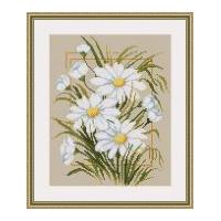 Luca-S Counted Cross Stitch Kit Daisies I