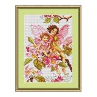 Luca-S Counted Cross Stitch Kit Blossom Fairy