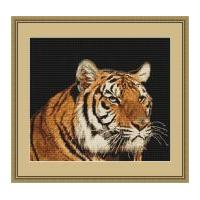 luca s counted cross stitch kit tiger