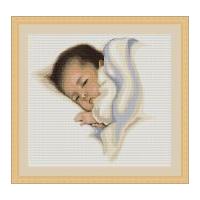 Luca-S Counted Cross Stitch Kit Sleep Sweetly