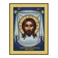 Luca-S Counted Cross Stitch Kit Man, God's Icon