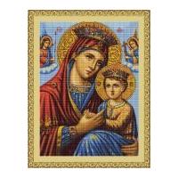 Luca-S Counted Cross Stitch Kit Icon Mother & Child