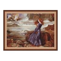 luca s counted cross stitch kit miranda 48cm x 34cm