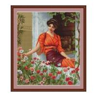 Luca-S Counted Cross Stitch Kit Flowers of Summer