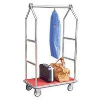 LUGGAGE TROLLEY CHROME FINISH