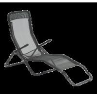 Luego Sunlounger - Black