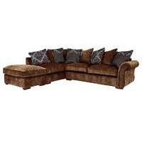 Luxor Fabric Corner Sofa