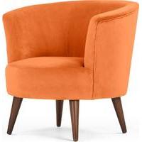 Lulu Scoop Chair, Chatelet Orange